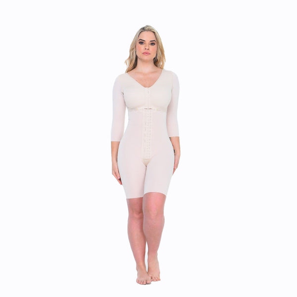 Full BodySuit Corset with Chest Support and Arm Toner - Post Surgery